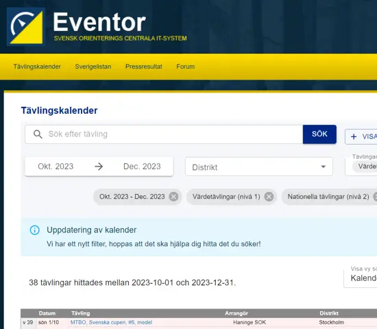 Eventor Sverige