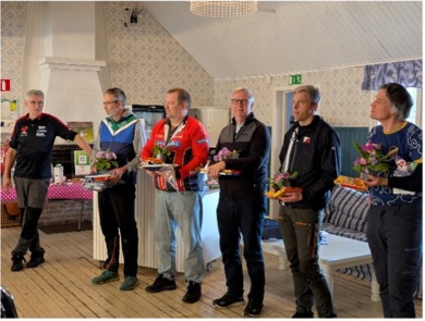 De fem bästa i elitklassen